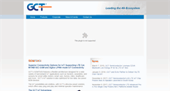 Desktop Screenshot of gctsemi.com